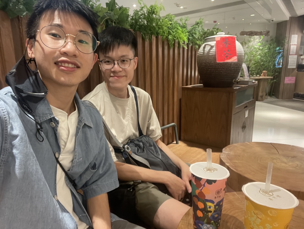 My best friend in the university