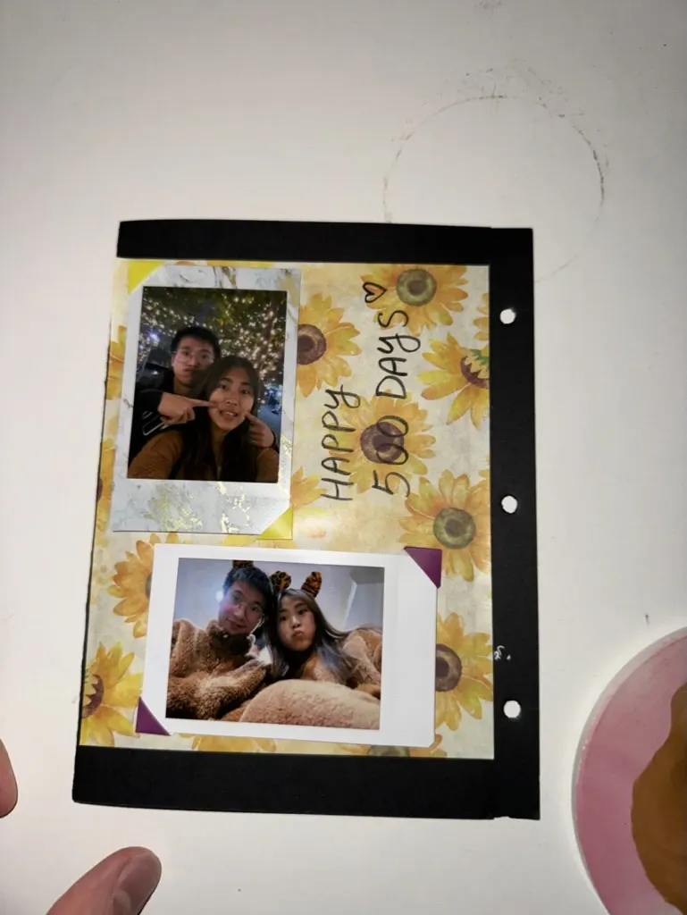 Natalie make a card for me
