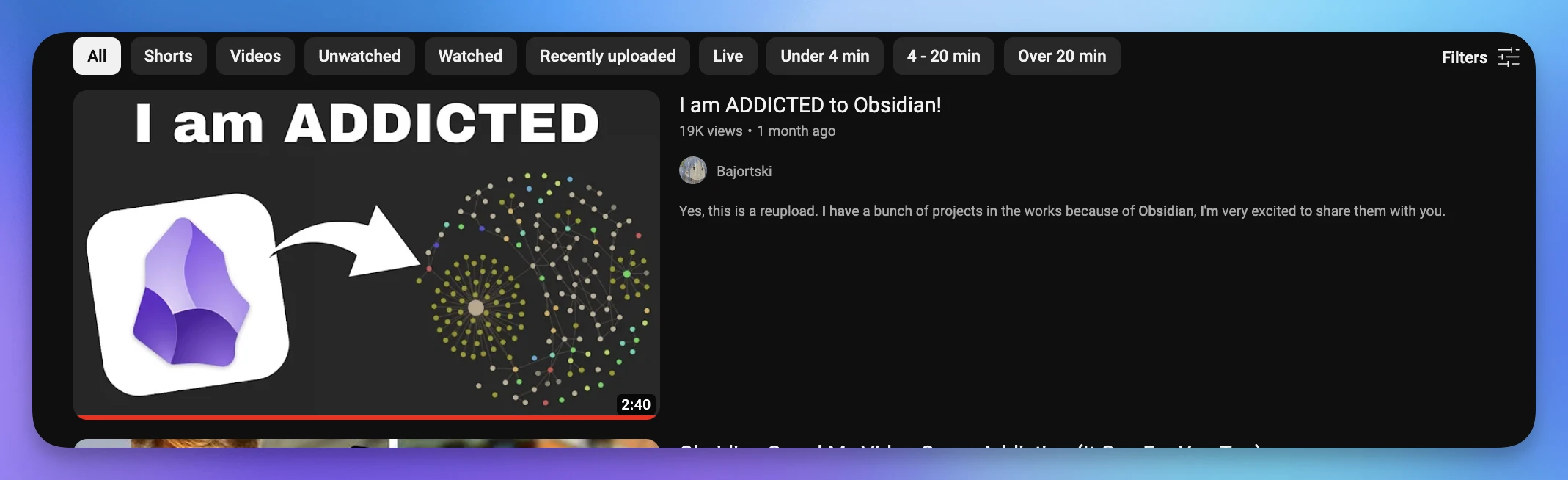 Addicted to Obsidian??🤯