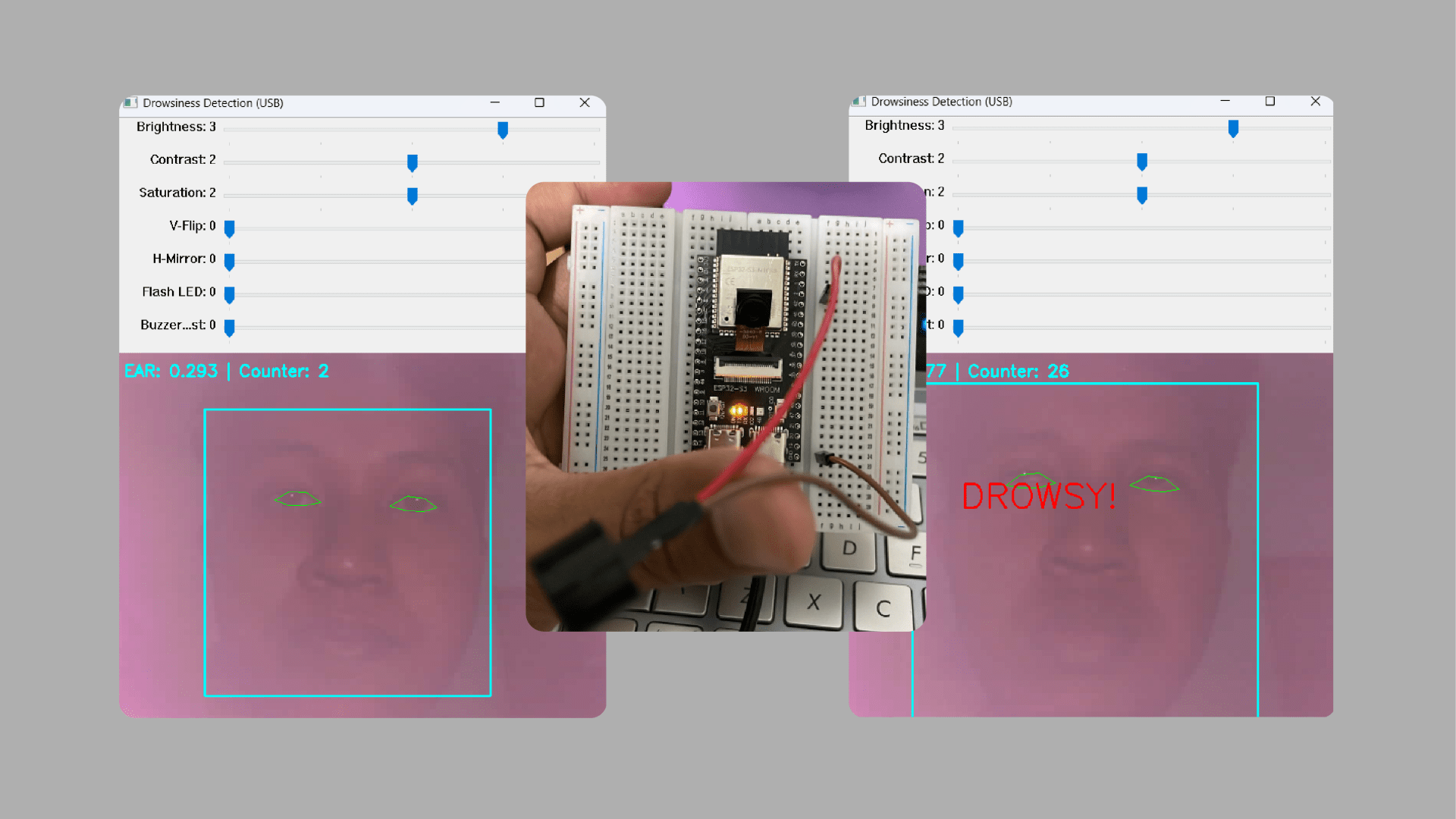 IoT Drowsiness Detector