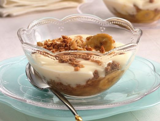Breakfast Banana Sundaes