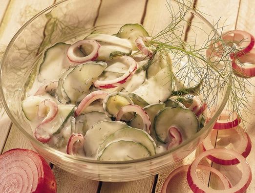 Creamy Cucumbers