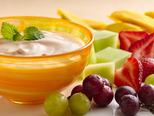 Apricot Mango Yogurt Fruit Dip