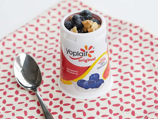 Berry Maple Yogurt Cup