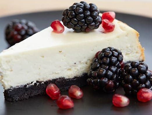 Blackberry Pie Cheesecake