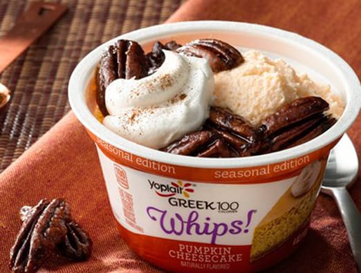 Glazed Pecan Pumpkin Cheesecake Yogurt Mousse Cup