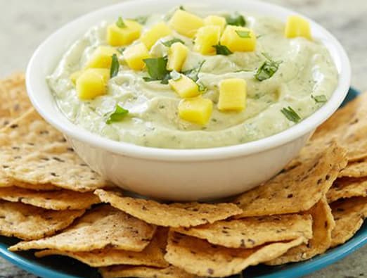 Mango Guacamole Dip