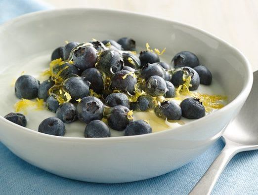 Blueberry Lemon Coconut Yogurt Bowl