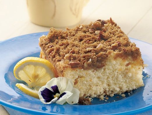 Overnight Lemon Country Coffee Cake