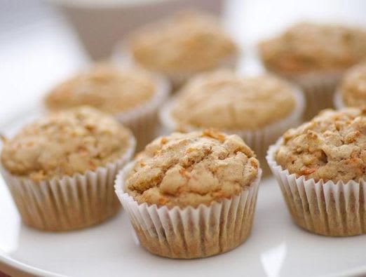 Gluten Free Carrot and Tangerine Muffins