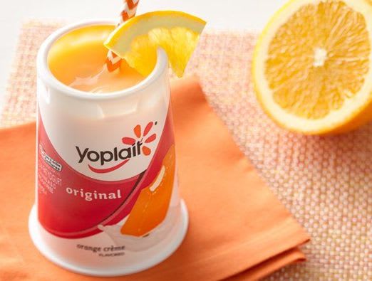 Orange Creme Drinkable Yogurt