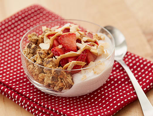 Chocolate-Covered Cherry Crunch Protein Bowl