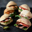 Mini baguette platter