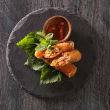 Homemade Crispy Spring Rolls