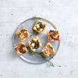 Mini breakfast tart