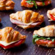 Savoury croissant selection (16)