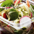 Zucchini noodles with pesto and chargrilled vegetables