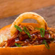 Sticky BBQ Pork mini roll