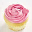 Raspberry cupcake