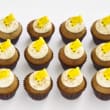Banana mini cupcakes (12 pcs)