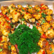Mini chicken skewers