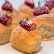 Freshly baked scones
