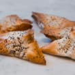 Spinach & cheese filo