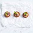 Salmon & goat cheese roulade (cold)