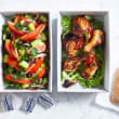Tandoori roasted chicken platter (served cold) (pp)