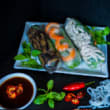 Assorted rice paper rolls (3pcs)