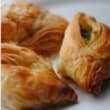 Cheese & spinach pastizzi