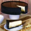 Caramel salted peanut cheesecake