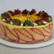 Mango mousse torte
