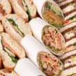 Assorted gourmet wraps