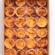 Assorted mini quiches