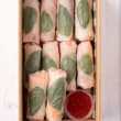 Vietnamese rice paper rolls
