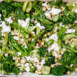 Green vegetable, feta & pine nut salad (6-8 pax)