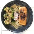 Salmon macro bowl