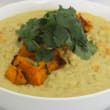 Pumpkin and Chickpea yellow Curry