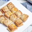 Plate of 64 mini croques