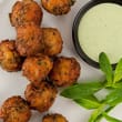 Kale & onion pakora
