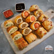 Mixed savoury aussie sausage rolls