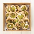 Mini spinach ricotta tart (20 pcs)