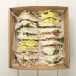 Traditional triangle sandwiches