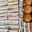 Assorted finger sandwiches