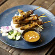 Chicken Satay with Rice