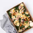 Chicken & kale caesar salad