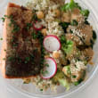 Salmon macro bowl