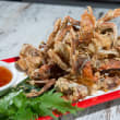 Crispy soft shell crab