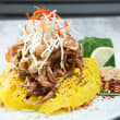 Pad Thai with soft shell crab